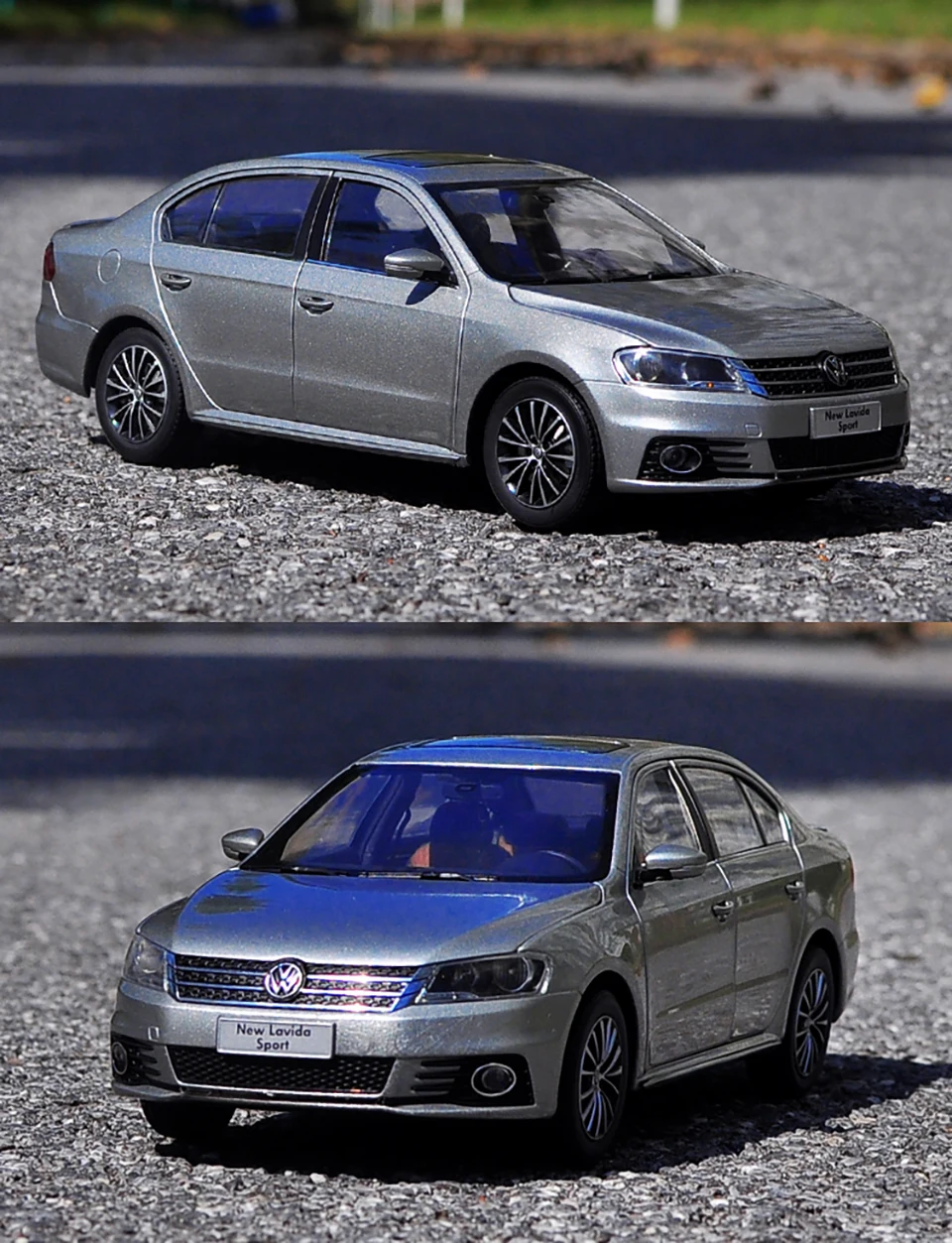 Modelo de Carro Xangai Volkswagen Novo Lavida 1:18 Simulação Liga 2022 8 Brinquedos e hobbies