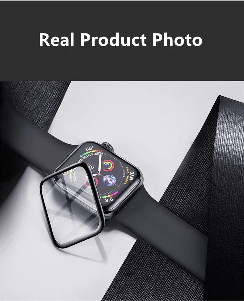 Защитная пленка для apple watch 5 4 iWatch series 3 2 1 42 мм 38 мм 9D HD мягкая пленка аксессуары для apple watch(не стекло) 44 мм 40 мм