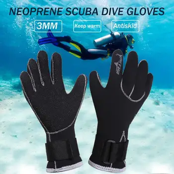 

Practical DG 003N Black Winter Tools Fishing Gloves Scuba Dive Gloves Non Slip Catcher Swimming Diving Gloves Outdoors