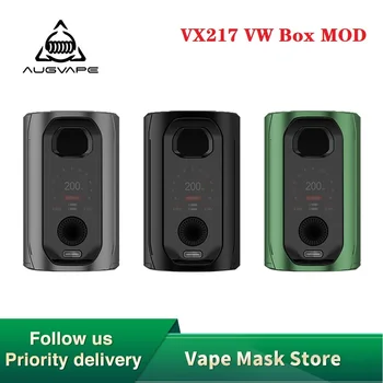 

Original AUGVAPE VX217 VW Box MOD Fit Dual 18650/20700/21700 Cells 1.3-inch Color Display 217W Max Output E-Cigarette Vape Mod