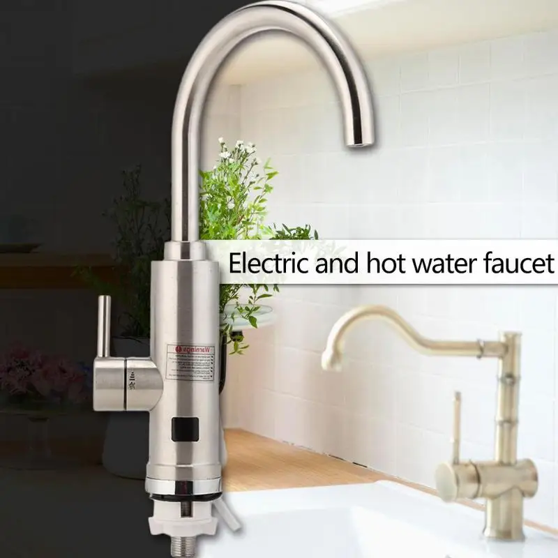 

3000W LED Digital Display Water Heater Instantaneous Instant Hot Water Tap