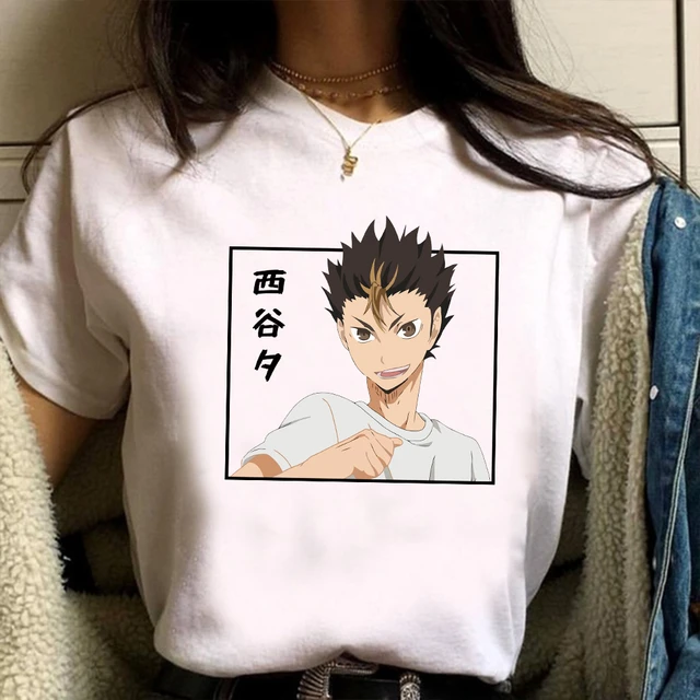 Camisa Básica Anime Haikyuu Personagens