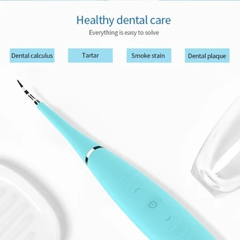 

Rechargeable Electric Oral Teeth Whitening Cleaning Device Waterproof Tooth Cleaner Calculus Deantal Tool Remover