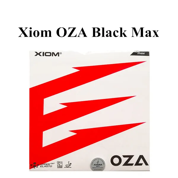 Xiom Oza 79-061 резиновый Настольный теннис с бугорками с губкой для пинг-понга Max - Цвет: Black