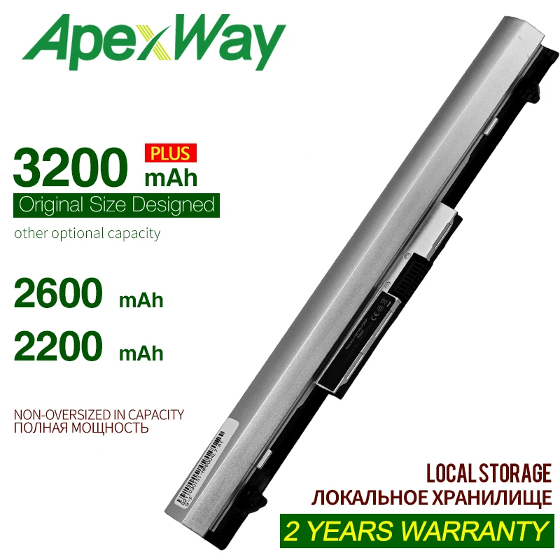 Apexway 4-элементный Аккумулятор для ноутбука HP Probook 400 430 440 G3 RO04XL RO06XL HSTNN-Q96C HSTNN-Q98C P3G13AA