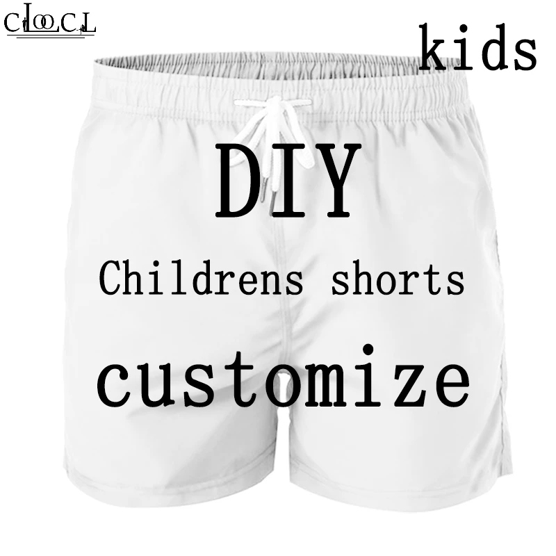 

Fashion Children's Shorts 3D Print DIY Personalized Design Kids Image/Photo/Star/Singer/Anime Casual Boy Girl Shorts T455