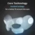 KLASVSA Smart Eye Massager Air Compression Heated Massage For Tired Eyes Dark Circles Remove Massage Relaxation