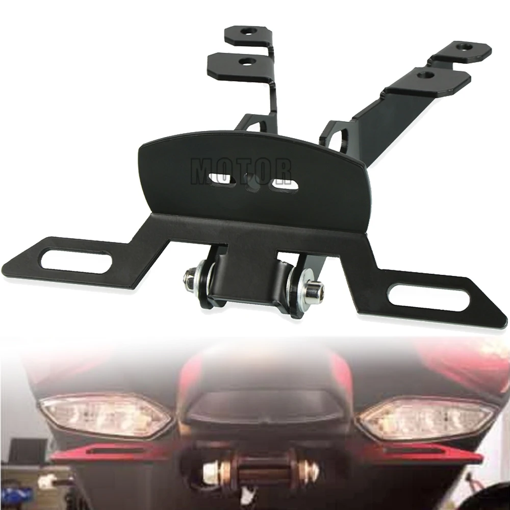 Регулируемый держатель для мотоцикла и скутера TMAX 530 номерного знака YAMAHA TMAX530 T Max