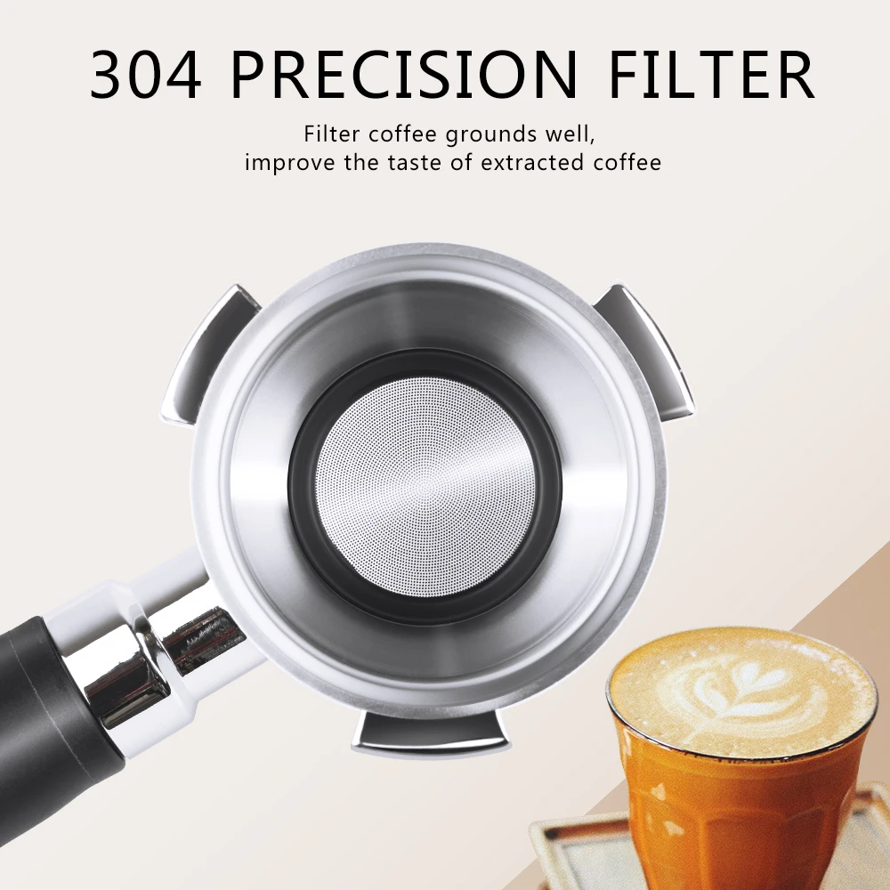 Delonghi – porte-filtre à café, Double bec, 51MM, aiguiseur, accessoires  pour café, EC680/685