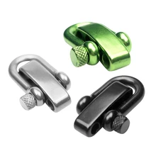 3 х Нержавеющая сталь u-образная застежка Скоба Пряжка для выживания Паракорд