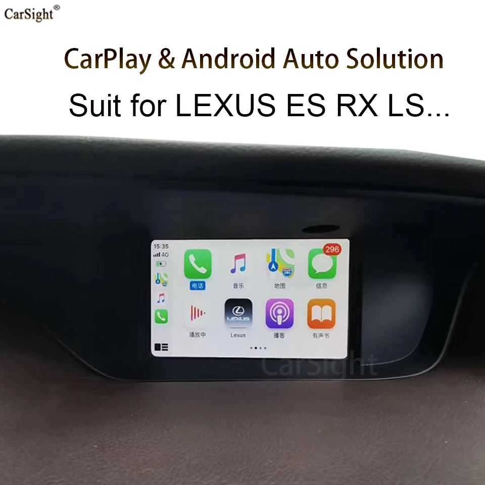 (Тип сенсорной панели) новый выпуск беспроводного Apple CarPlay для Lexus ES NX UX IS CT RX LC