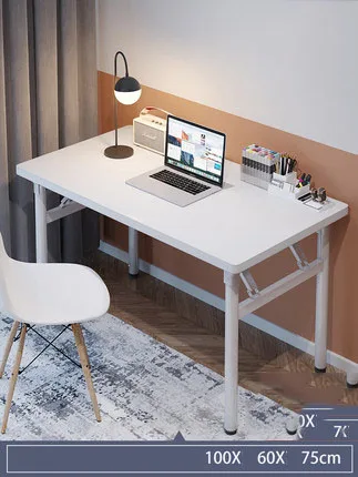 Foldable Desks Computer Desk Home Folding Tables Study Table Office Desk Laptop Table Desk For Bedroom Escritorio Компьютер only table