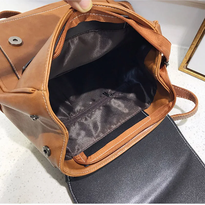 2020 винтажный женский рюкзак кошелек школьная сумка для девочек подростков ретро