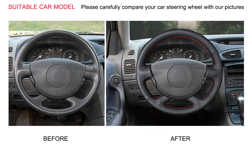 Housse De Volant Pour Renault Trafic III (2014-2019) - Protection Antidérapante, Facile à Installer