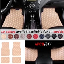 

4pcs Auto Foot Pads For KIA Optima Proceed Sorento Carens Carnival Soul 5 Seats Car Floor Mats Automobile Carpet Accessories