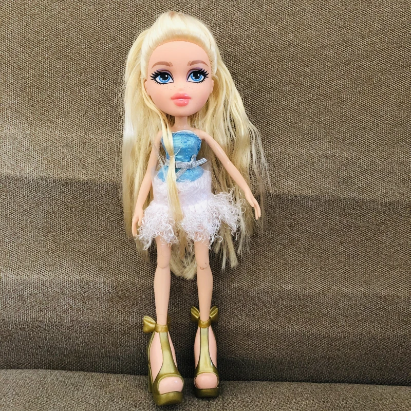 Оригинальные новые 23 см оригинальные модные фигурки BratzDoll спящие вечерние красные волосы YASMIN красивые MGAdoll лучший подарок для ребенка - Цвет: K