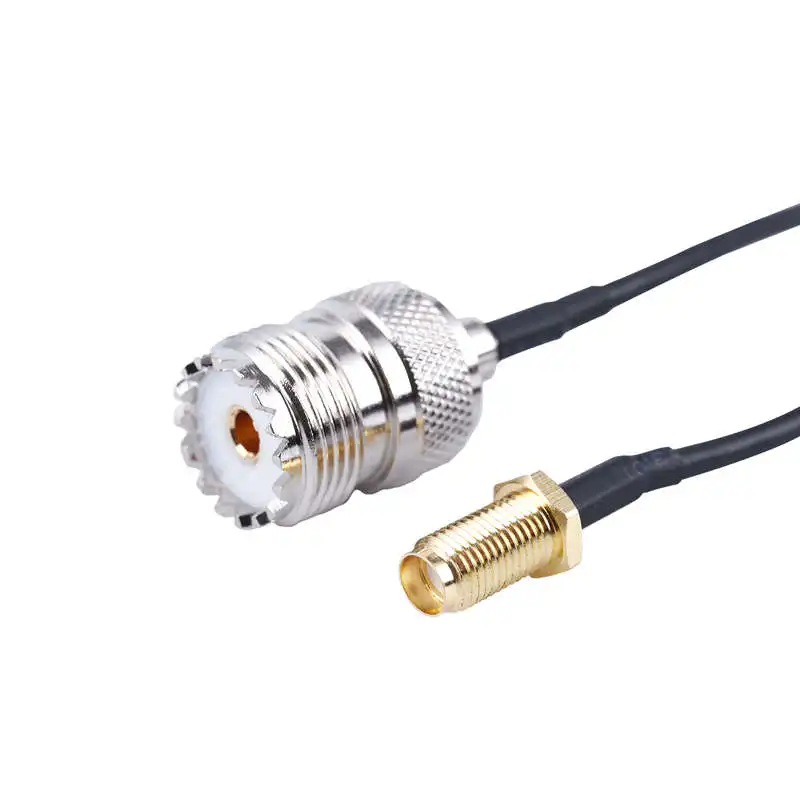 Промо-акция! SMA Female to UHF SO239 PL259 Female кабель-адаптер 1 м