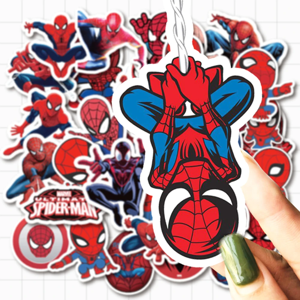 200 шт Большая упаковка DC и Marvel, наклейки супергероев из ...