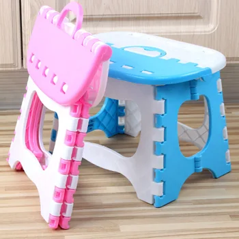 

Folding Step Stool Lightweight Sturdy Support Adults Kids for Kitchen Bathroom Bedroom 66CY