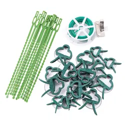 Attache câble mural en Nylon et rotin, pinces d'escalade pour plantes de jardin, Clips fixes pour légumes, Stent, livraison directe 
