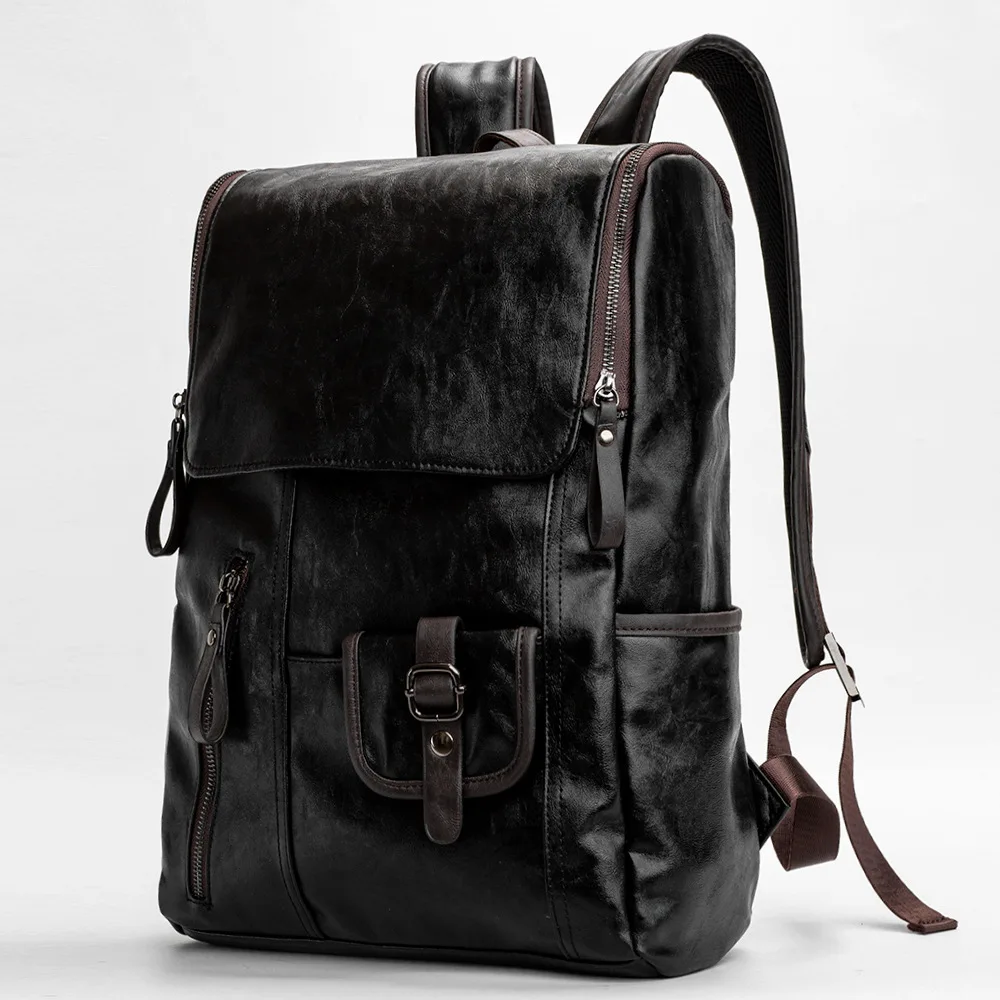 KUDIAN BEAR, мужской рюкзак из искусственной кожи, сумка для ноутбука, сумка для путешествий, водонепроницаемая, мужская сумка для колледжа, школьная сумка, сумки, Mochila Hombre, BIG028, PM49