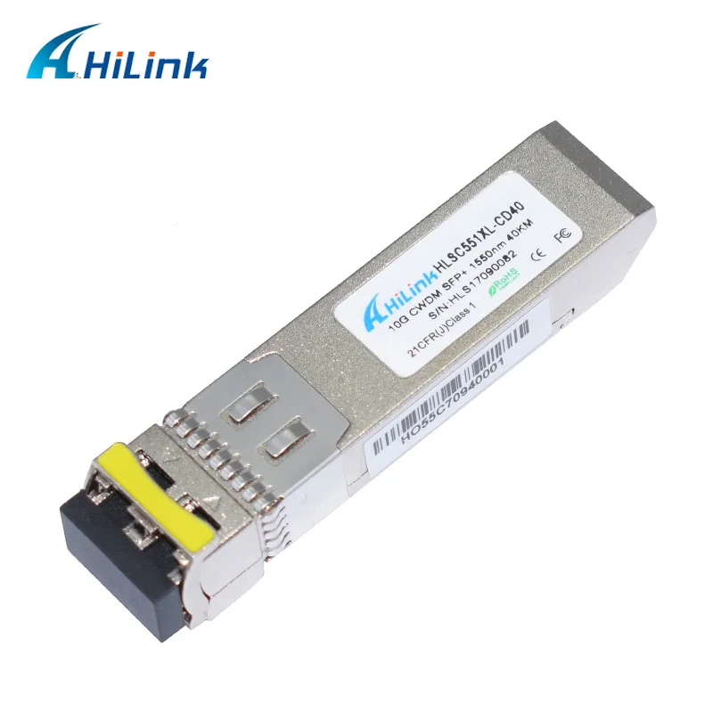 SFP оптический модуль 10G CWDM 1550nm 40 км SFP приемопередатчики