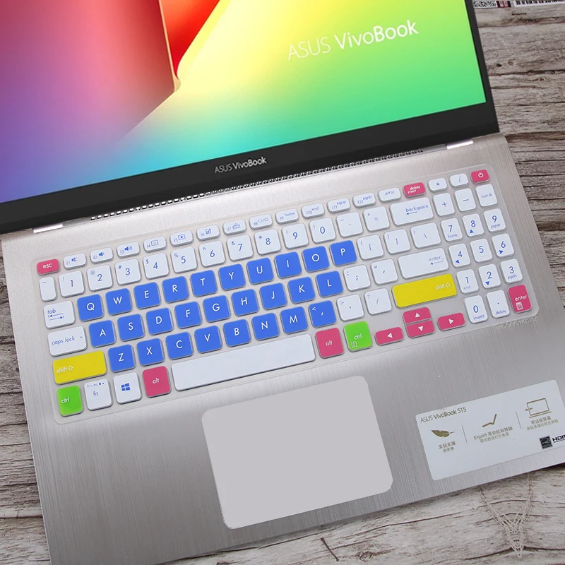 Силиконовый защитный чехол для клавиатуры ASUS Vivobook S15 S532F S532FL S532 s530 s531 s531F s531FL 15,6 дюймов