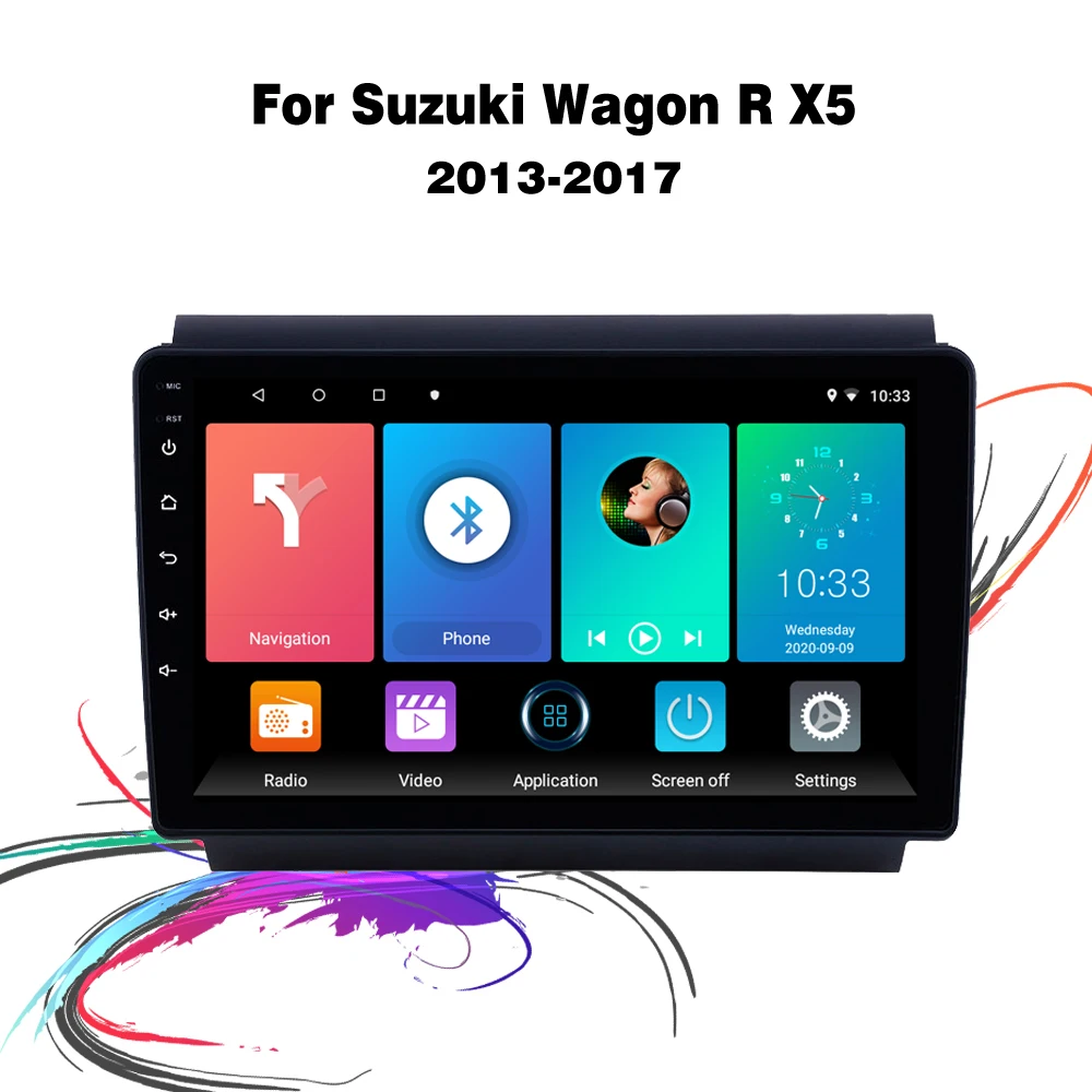 Eastereggs For Suzuki Wagon R X5 2013-2017 2 Din Android Car FM Radio Stereo WIFI GPS Navigation Multimedia Player Head unit | Автомобили