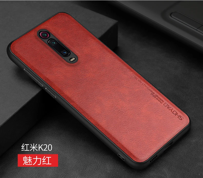 Чехол для xiaomi mi 9 t, кожаный чехол, роскошный, модный, i mi tation, кожаный материал, простой чехол для мобильного телефона, для xiaomi 9 t, чехол, fundas - Цвет: color as photo