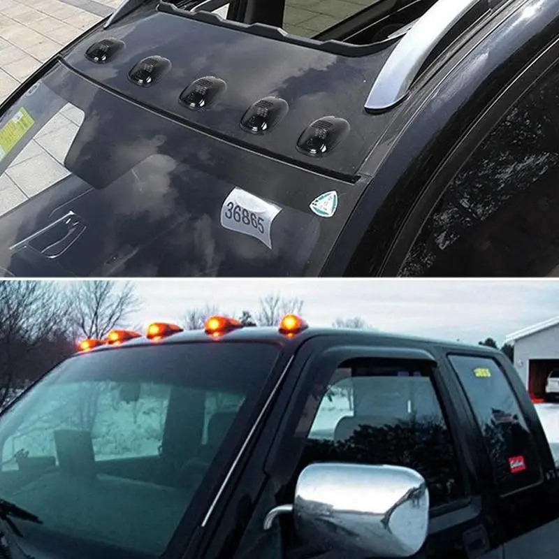 5 шт. 9LED лампа для крыши автомобиля водонепроницаемый знак крыши предупреждающие огни лампа GMC Toyota Dodge Tanto Raptor сторона F150 Chevrolet Forford X1N9