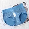 Plus Size 5XL High Waist Women Panties Cotton Fashion Ladies Underwear Seamless Briefs Female Breathable Print Lingerie 4Pcs/set ► Photo 3/6