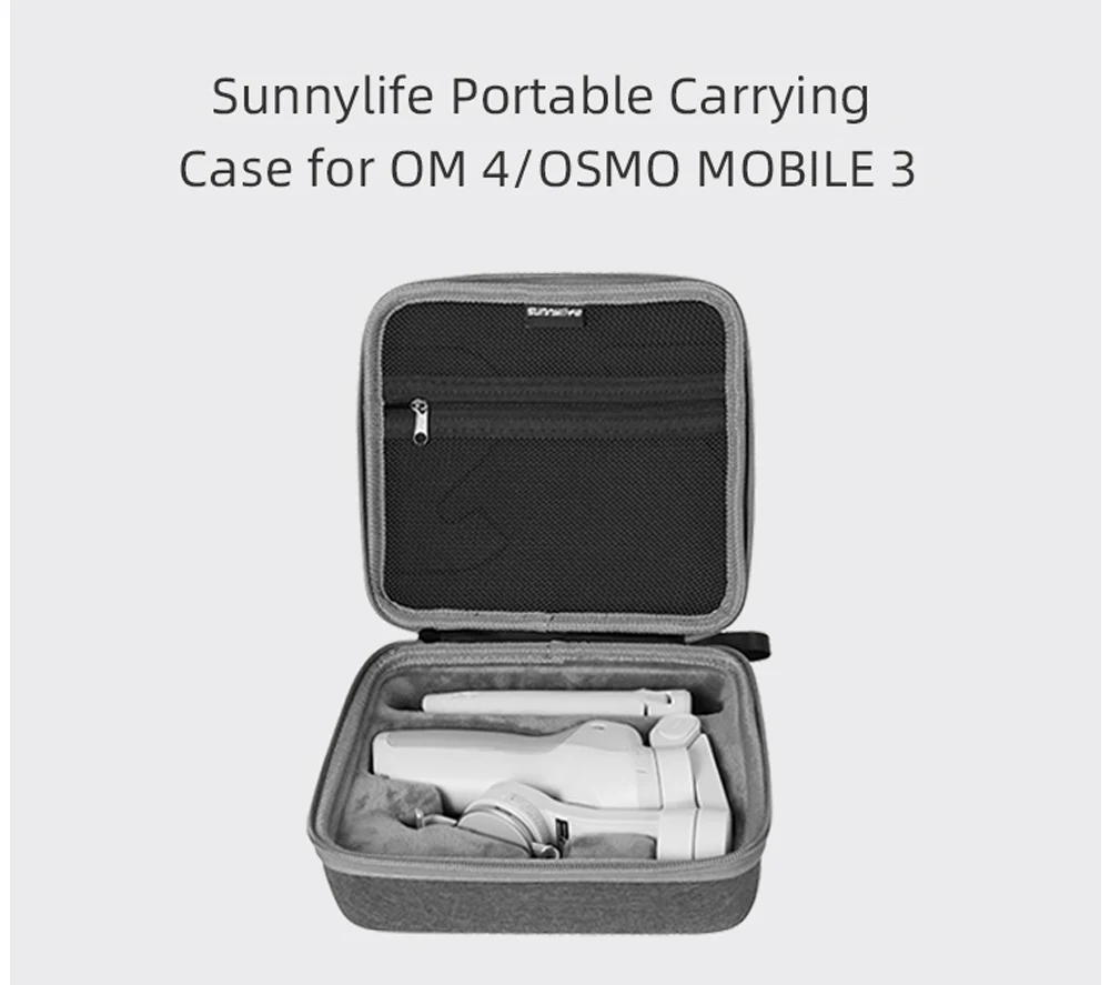 Storage Bags For DJI OM 4 Grey Durable Carrying Case Osmo Mobile 3 Handheld 2 H00e3304502064d138f19d5eb9e8dc922K