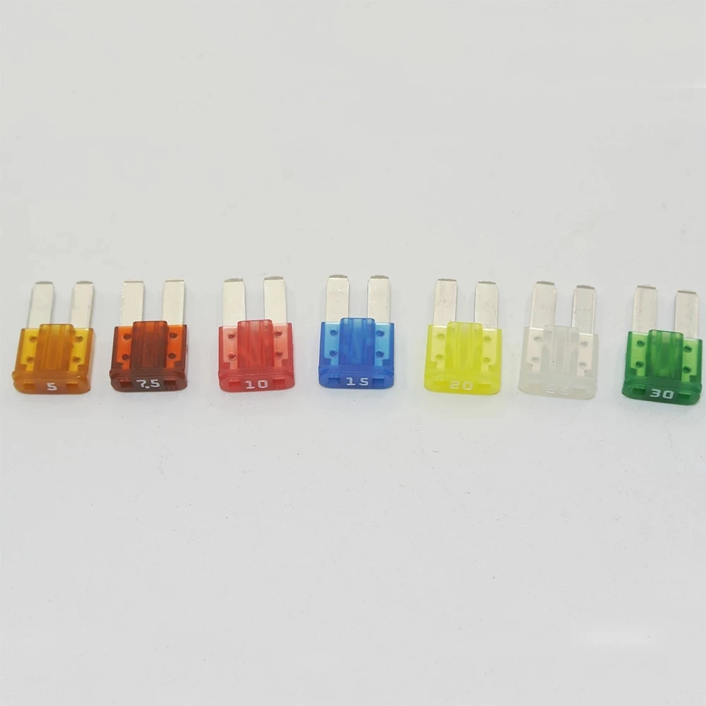 Car Fuses Kit Circuit Adapters and Fuse Set Glass Fuse Kit 50Pcs/Box for Ford/Fox/Mondeo/Dodge/JEEP