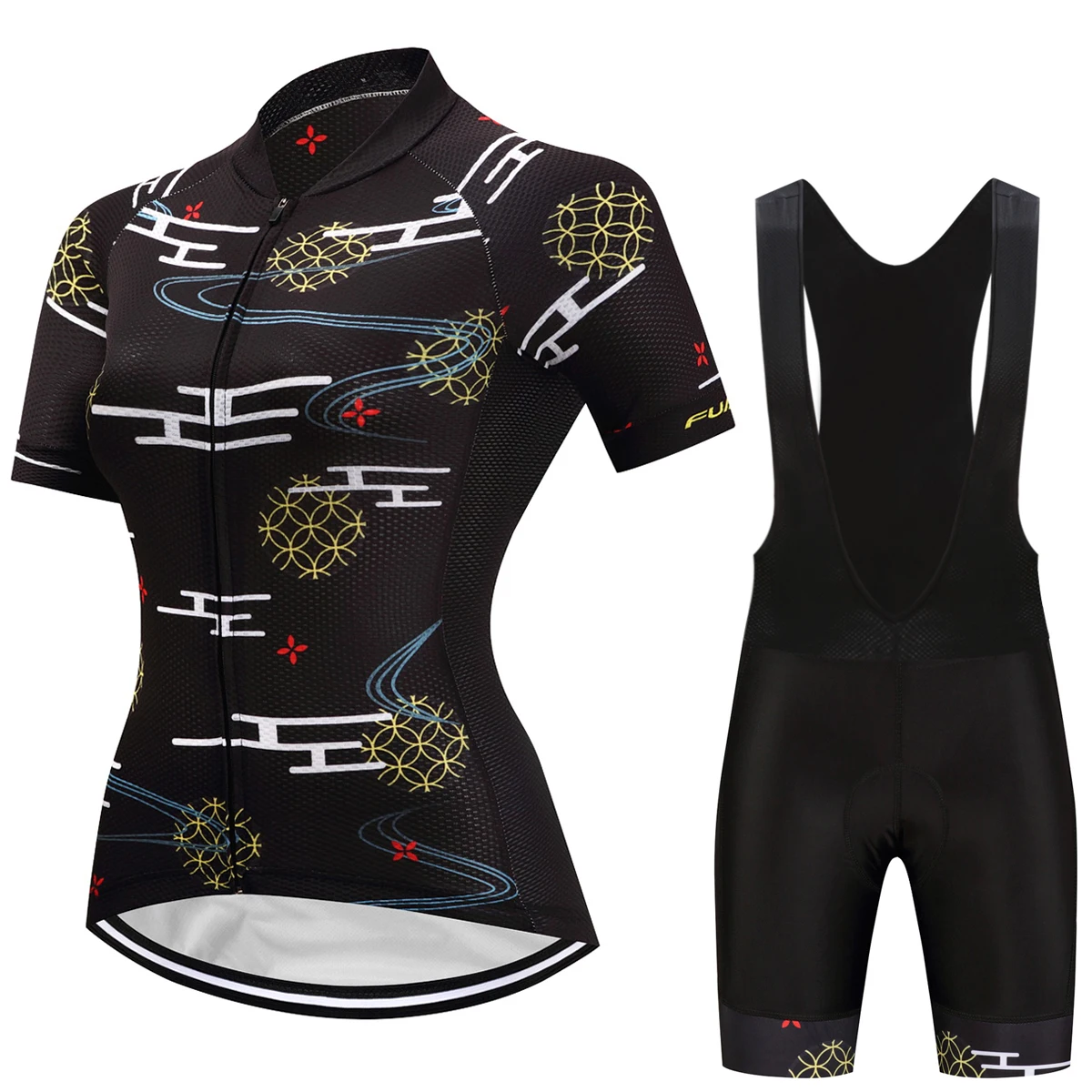 Pro Women Cycling Sets Bicycle Clothes Bib Shorts MTB Clothing Ropa Ciclismo Girls Shirts Bike Jerseys Uniforme Suits