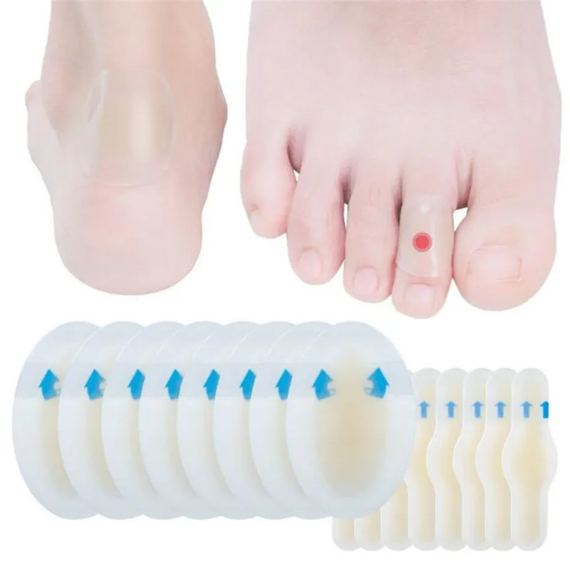 Shoe Repair Patches Shoe Repair Patch Shoe Repair Stickers Shoe Stickers Shoe Anti Slip Stickers 10PCS Gel Shoes Stickers Soft Hydrocolloid Pads Relief Pain Blisters Bunions Corns Calluses Friction Pressure Spots Heel Pain