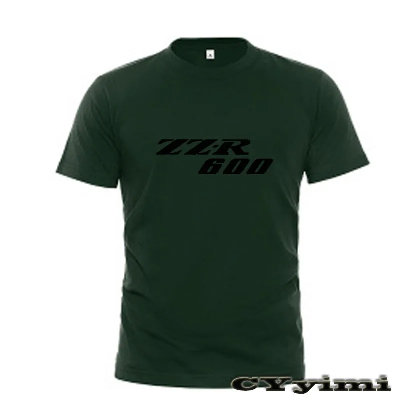 Для KAWASAKI ZZR600 ZZR 600 футболка для мужчин новая с логотипом 100% хлопковые летние