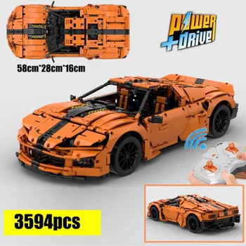

NEW RC Motor Power Function fusion GT z88 Super Car Aventador Fit lepinings moc-47799 Building Kit Block Bricks Diy boy Toy Gift
