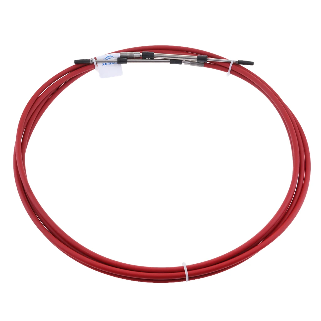 Throttle Shift Remote Control Box Cable (8-26FT)  For Yamaha for Honda Outboard, Boating Accessories