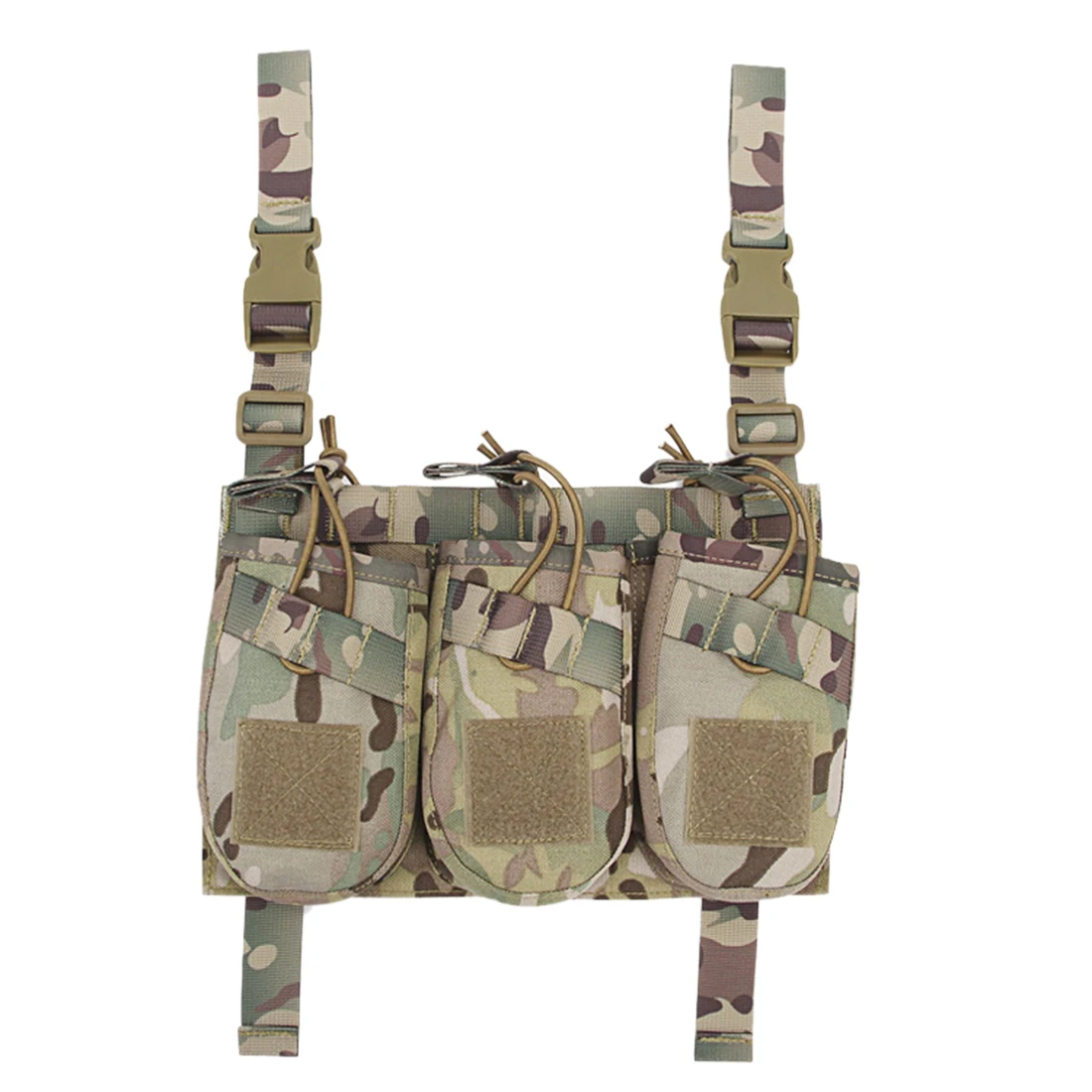 

WST 1000D Nylon Tactical Hunting Vest Pouch AK Triple Magazine Pouch Airsoft Hunting Pouch 2019 Outdoor Battle Accessories
