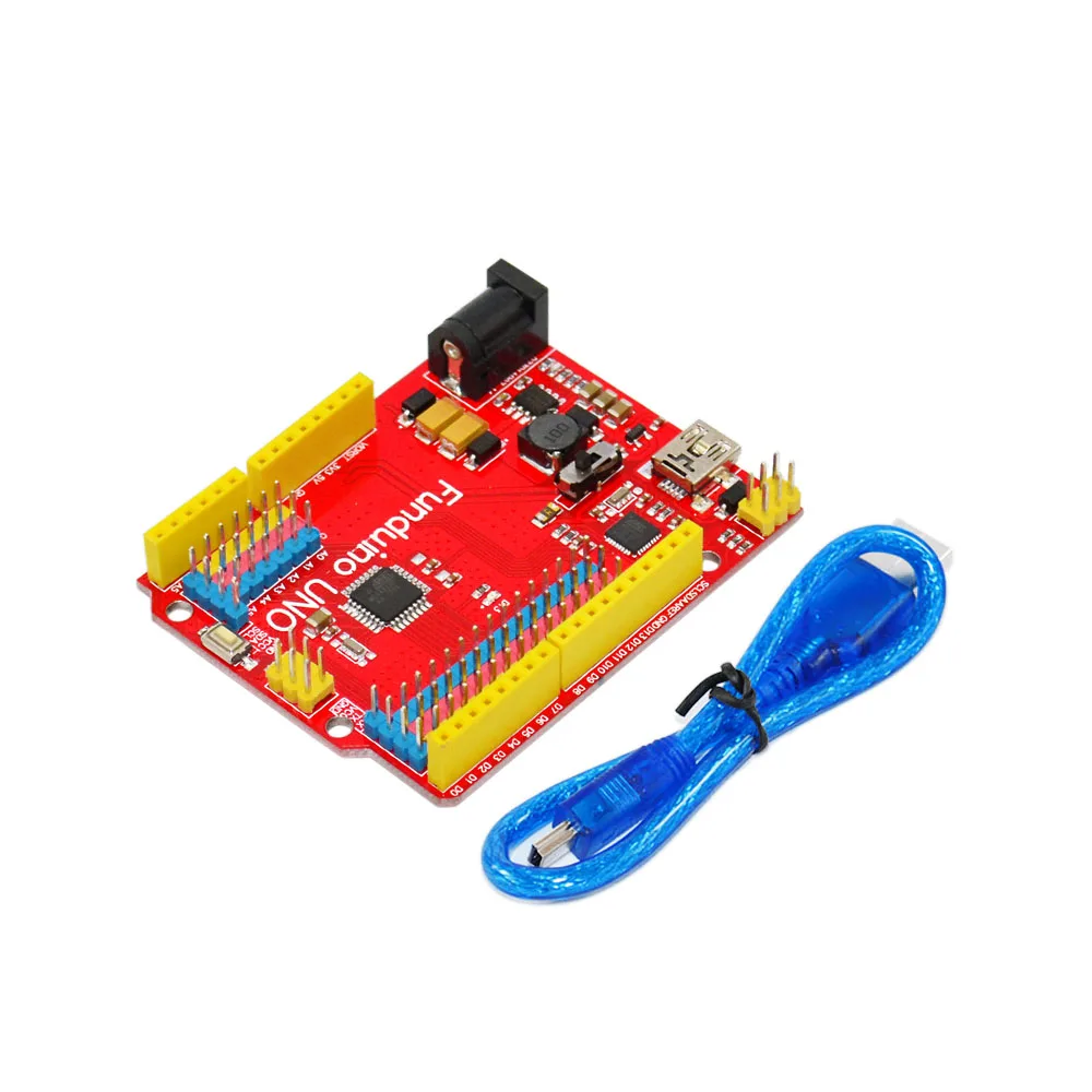 Для Arduino Uno R3 совместимый электронный ATmega328P микроконтроллер карты для Arduino робототехники и DIY проектов с usb-кабелем