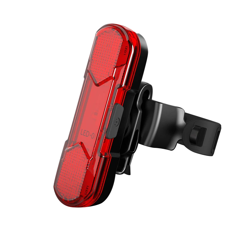 Bicicleta luz de advertencia LED bicicleta cola noche ciclismo vuelta intermitente trasero USB recargable lámpara de seguridad impermeable accesorios de bicicleta