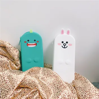 

Fashion Silicone Storage Bag Cosmetic Earphone Earbud Organizer Mini Purse Coin Key Holder Women Travel Napkin Zipper Bags