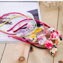 Детская повязка на голову в европейском и американском стиле с ушастым кроликом; милые повязки для волос принцессы; аксессуары на голову; стиль; детские повязки на голову