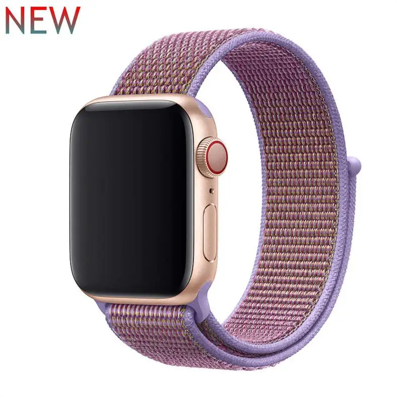 Ремешок для apple watch 5 4 ремешок 44 мм 40 мм Correa 42 мм 38 мм iwatch 5 4 3 2 нейлоновый браслет pulseira ремешок для часов