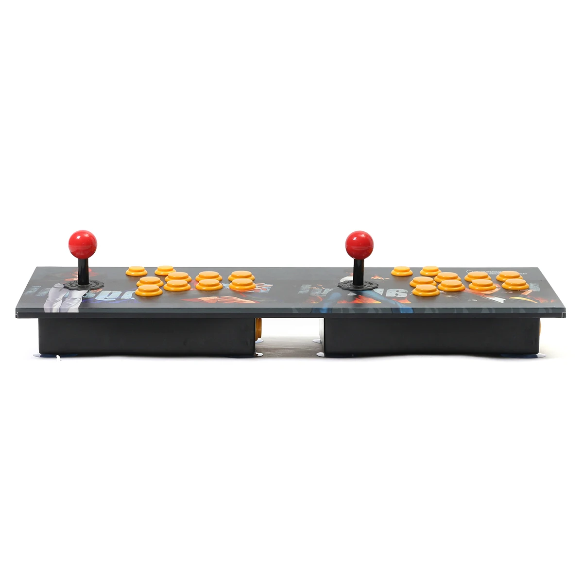 Double Arcade Stick Video Game Joystick 8 Button Controller Console PC USB 2 Player Video Game Machine Game Playing Accessories