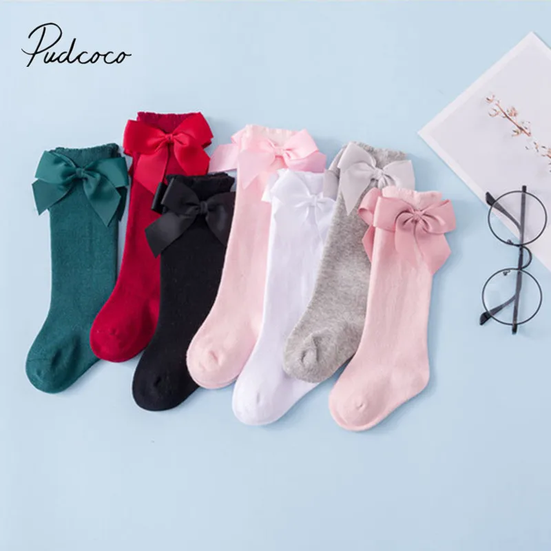 Girls Stockings Leggings Solid Color For 0-7 Years
