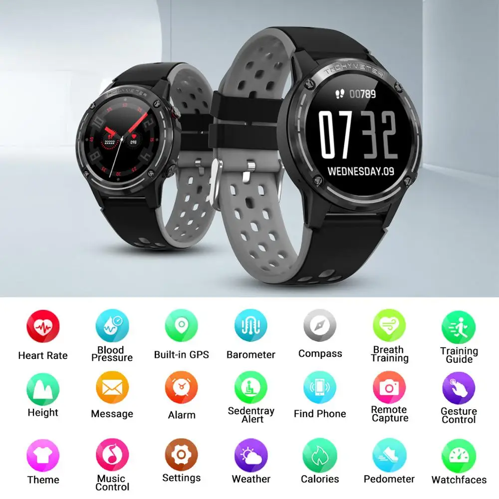 Gandley M6s Smart Watch Men Gps Sim Card Smartwatch Android Ios Support  Compass Dial Call Heart Rate Monitoring - Smart Watches - AliExpress