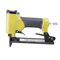 Pistolet à Air pneumatique en forme de U, agrafeuse à ongles, pour meubles, canapé en bois, travail du bois, agrafeuse à fil, 7116B 