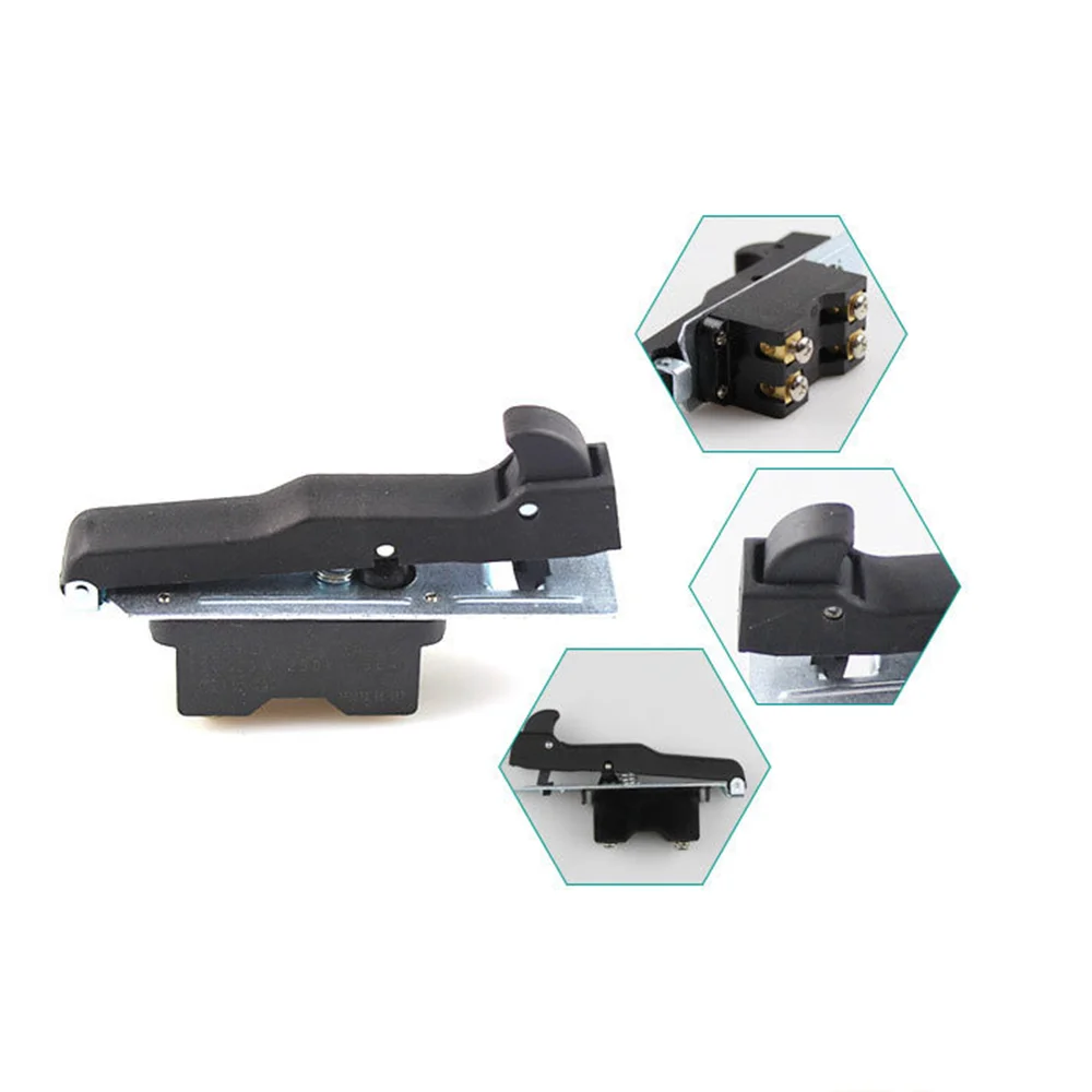 1pc 2no Ac 250v 12a Power Trigger Switch For Hitachi 180 Angle Grinder