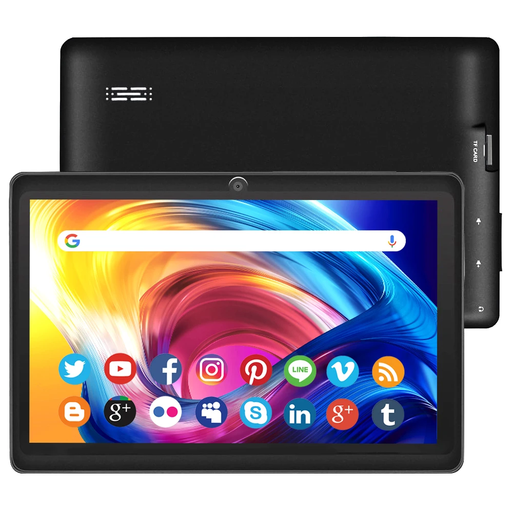 Планшет ZONKO на Android 10 экран 7 дюймов четырёхъядерный 1024 × 600 IPS|Планшеты| |